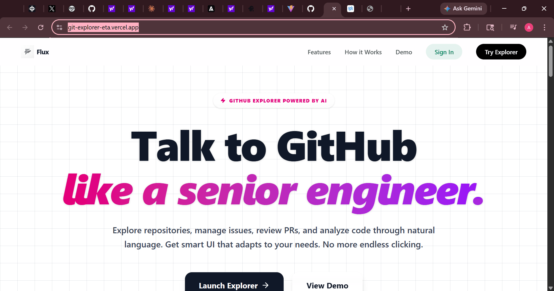 Git Explorer